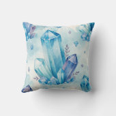 スウィートサファイアクリスタルデザインアクセント装飾用クッション クッション (裏面)