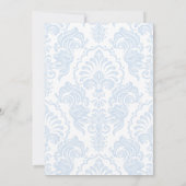 スウィートサファリ アニマル ビンゴ ベイビー シャワー ゲーム 招待状 (裏面)