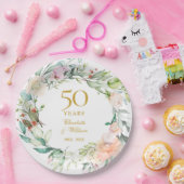 スウィートサマーバラガーランド50周年記念 ペーパープレート (パーティー)