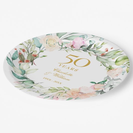 スウィートサマーバラガーランド50周年記念 ペーパープレート