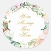 スウィートサマーバラガーランド ラウンドシール (正面)