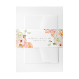 スウィートサマー庭園の結婚式 招待状ベリーバンド