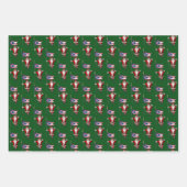 スウィートサンタクロースがオハイオを訪れる ラッピングペーパーシート (正面2)