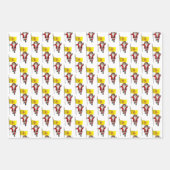 スウィートサンタクロースがニューメキシコを訪れる ラッピングペーパーシート (正面2)