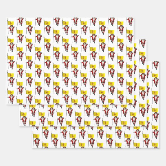 スウィートサンタクロースがニューメキシコを訪れる ラッピングペーパーシート (セット)