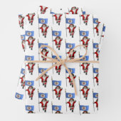 スウィートサンタクロースがミネソタを訪れる ラッピングペーパーシート (インサイチュ)