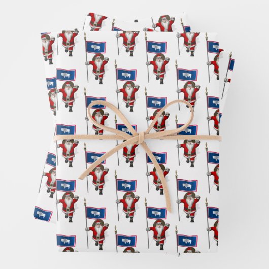 スウィートサンタクロースがワイオミングを訪れる ラッピングペーパーシート (インサイチュ)