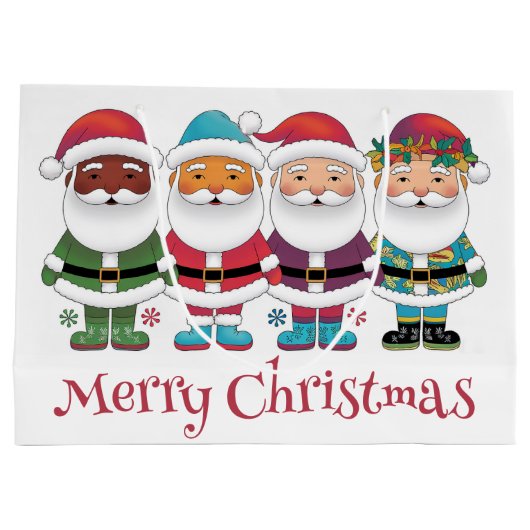 スウィートサンタス ラージペーパーバッグ (裏面)