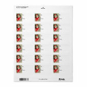 スウィートサンタ ヴィンテージ ギフトタグ ラベル (フルシート)