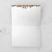 スウィートサンDAY！ :)  5 X 7 "あなたのことを想って" カード (内部)