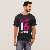 スウィートシクン分隊の両親16thスウィート16 tシャツ (正面フル)