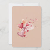 スウィートシップ＆ハーツ ピンクマグ バレンタインデーカード シーズンカード (裏面)