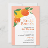 スウィートシトラスブライダルシャワーブランチ招待状 招待状 (正面)