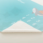 スウィートシャークアンドベビーシェルパブランケット シェルパブランケット (3/4)