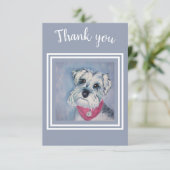 スウィートシュナウザーありがとう サンキューカード (スタンド正面)