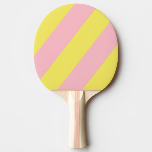 スウィートシーキスはっきりしたストライプの 卓球ラケット (正面)