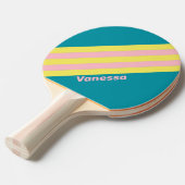 スウィートシーストライプのキス 卓球ラケット (正面アングル)