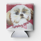 スウィートシーズー(犬)ツパーティー 缶クーラー (正面)