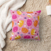 スウィートジェリーパターン クッション (ブランケット)