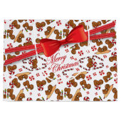 スウィートジンジャーブレッドマンベーカーズ ラージペーパーバッグ (正面)