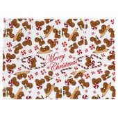 スウィートジンジャーブレッドマンベーカーズ ラージペーパーバッグ (裏面)