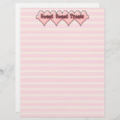 スウィートスイートトリートレシピ紙 (正面/裏面)