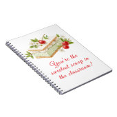 スウィートスクープ先生ギフト – 新学期 ノートブック (右側)