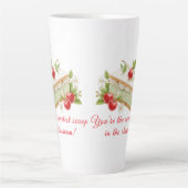 スウィートスクープ先生マグカップ – 新学期ギフト カフェラテマグ (正面)