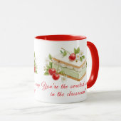 スウィートスクープ先生マグカップ – 新学期ギフト マグカップ (正面右)