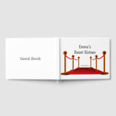 スウィートスタイリッシュ16ハリウッドレッドカーペット誕生日 ゲストブック (全面)