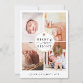 スウィートスター4フォトメリー&ブライトクリスマス シーズンカード (正面)