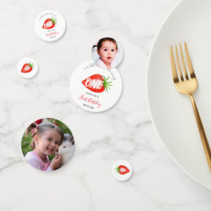 スウィートストロベリーファースト1歳の誕生日 コンフェッティ