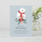 スウィートスノーポーラーベアーホリデーパーティー 招待状 (スタンド正面)
