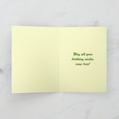 スウィートスパロー誕生日 カード (内部)