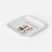 スウィートスピリットカスタムダンス ペーパープレート (傾斜あり)