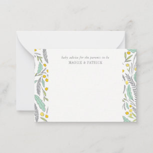 スウィートスプリグ男女兼用の親アドバイスカード アドバイスカード