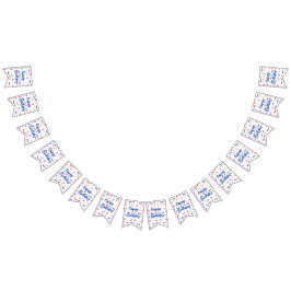 スウィートスプリンクルバースデーパーティーテーマ バンティングフラッグ