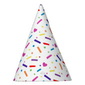 スウィートスプリンクルバースデーパーティーテーマ パーティーハット (右)