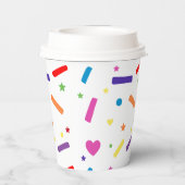 スウィートスプリンクルバースデーパーティーテーマ 紙コップ (裏面)