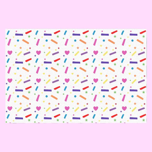 スウィートスプリンクルバースデーパーティーテーマ 薄葉紙