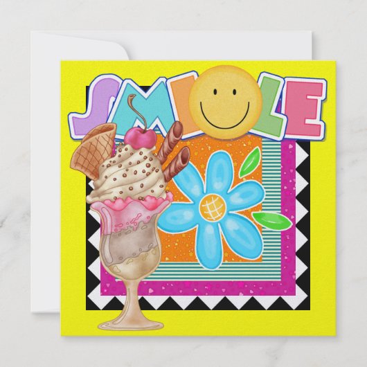 スウィートスマイル!- SRF 招待状 (正面)