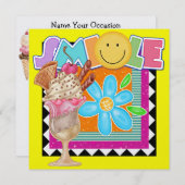 スウィートスマイル!- SRF 招待状 (正面/裏面)