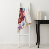 スウィートスリーピングベビーガールシーシェルパステル シェルパブランケット (インサイチュ)