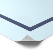 スウィートスリープベビーバニー子供部屋アートポスター ポスター (角)