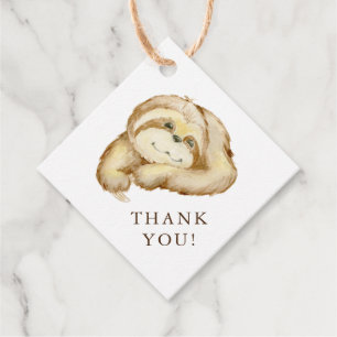 スウィートスロッスベビーシャワーのお願い フェイバータグ