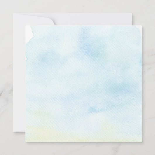 スウィートスロッスボーイズ赤ちゃんシャワー 招待状 (裏面)