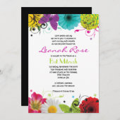 スウィートセンセスバルミツワー招待状 招待状 (正面/裏面)