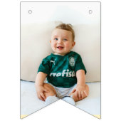 スウィートタイムパステルグリーンドーナツ誕生日 バンティングフラッグ (第1の旗)