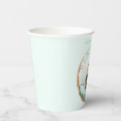 スウィートタイムパステルグリーンドーナツ誕生日 紙コップ (右)