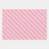 スウィートタイムパステルピンクドーナツ誕生日 ラッピングペーパーシート (正面2)